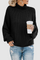 Sweater with collar and unique patchwork for women-5