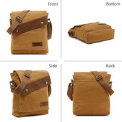 Finn | Vintage Small Canvas Shoulder Bag