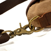 Gert | Small Canvas Travel Shoulder Bag for Men