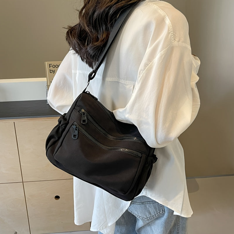 Iris | Customizable Multi-Pocket Shoulder Bag