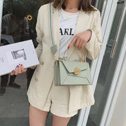 Mila | Geometric Charm Chain Satchel