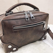 Clara | Vintage Leather Shoulder Bag