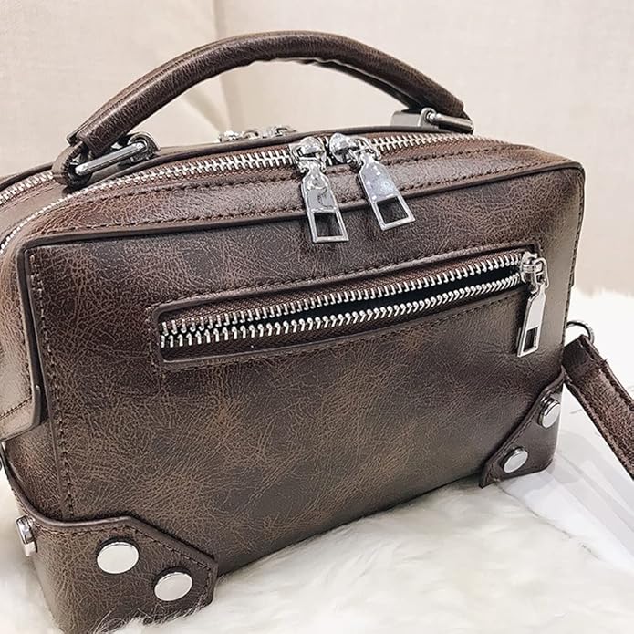 Clara | Vintage Leather Shoulder Bag