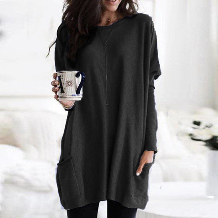 Stylish and versatile sweater for everyday life in unified with pockets-2