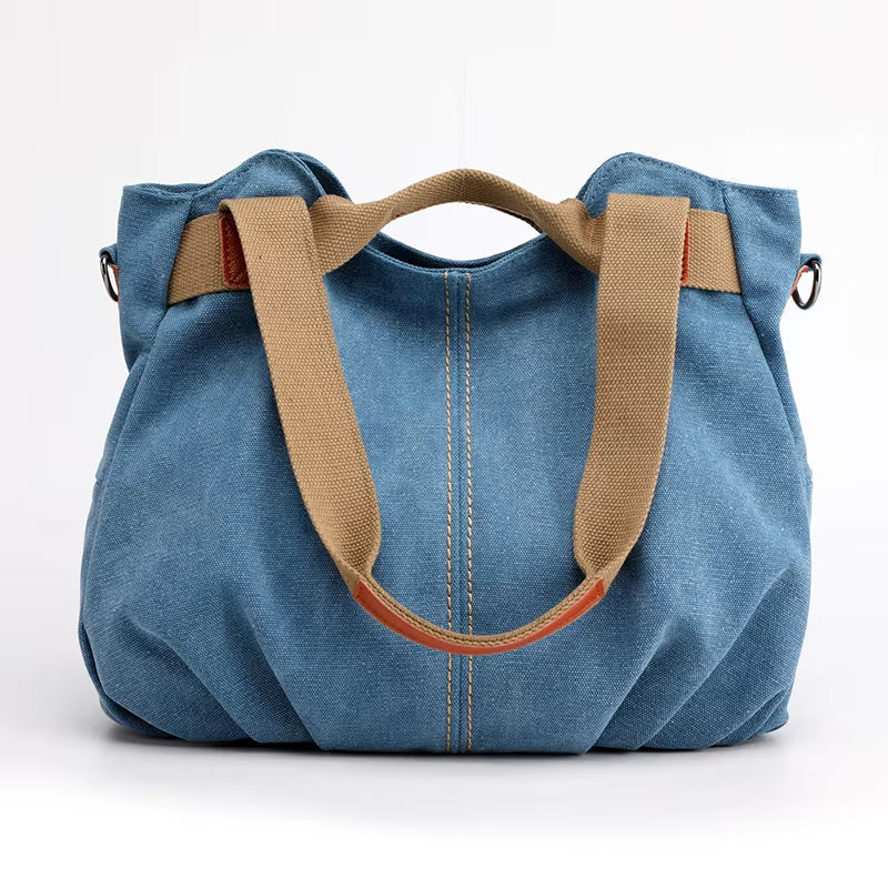 Lars | Retro Canvas Large Messenger Bag and Shoulder Bag