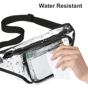 Emma | Transparent waterproof stadium-approved hip bag
