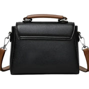 Lotte | Retro Leather Handbag with Buckle for Women