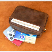 Ethan | Premium Cowhide Leather Crossbody Sling Bag