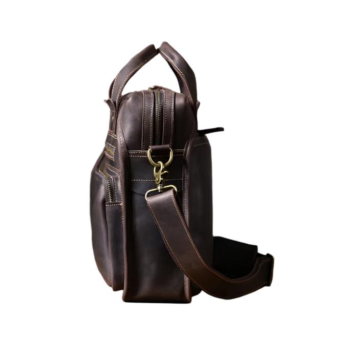 Luca | Luxurious Leather Crossbody Travel Messenger Bag