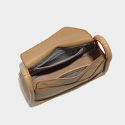 Amara | Geometric PU Leather Crossbody Sling Handbag