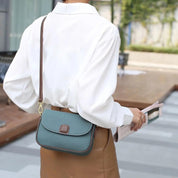 Emma | Stylish Leather Shoulder Bag with Flap
