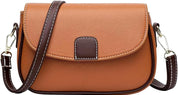 Emma | Stylish Leather Shoulder Bag with Flap
