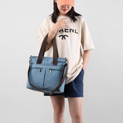 Lena | Canvas Shoulder Bag with Multiple Compartments