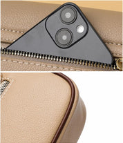 Emma | Stylish Leather Shoulder Bag with Flap