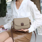 Emma | Stylish Leather Shoulder Bag with Flap