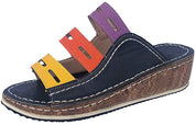Sophia | Comfortable Supportive Tricolor Sandals for Women
