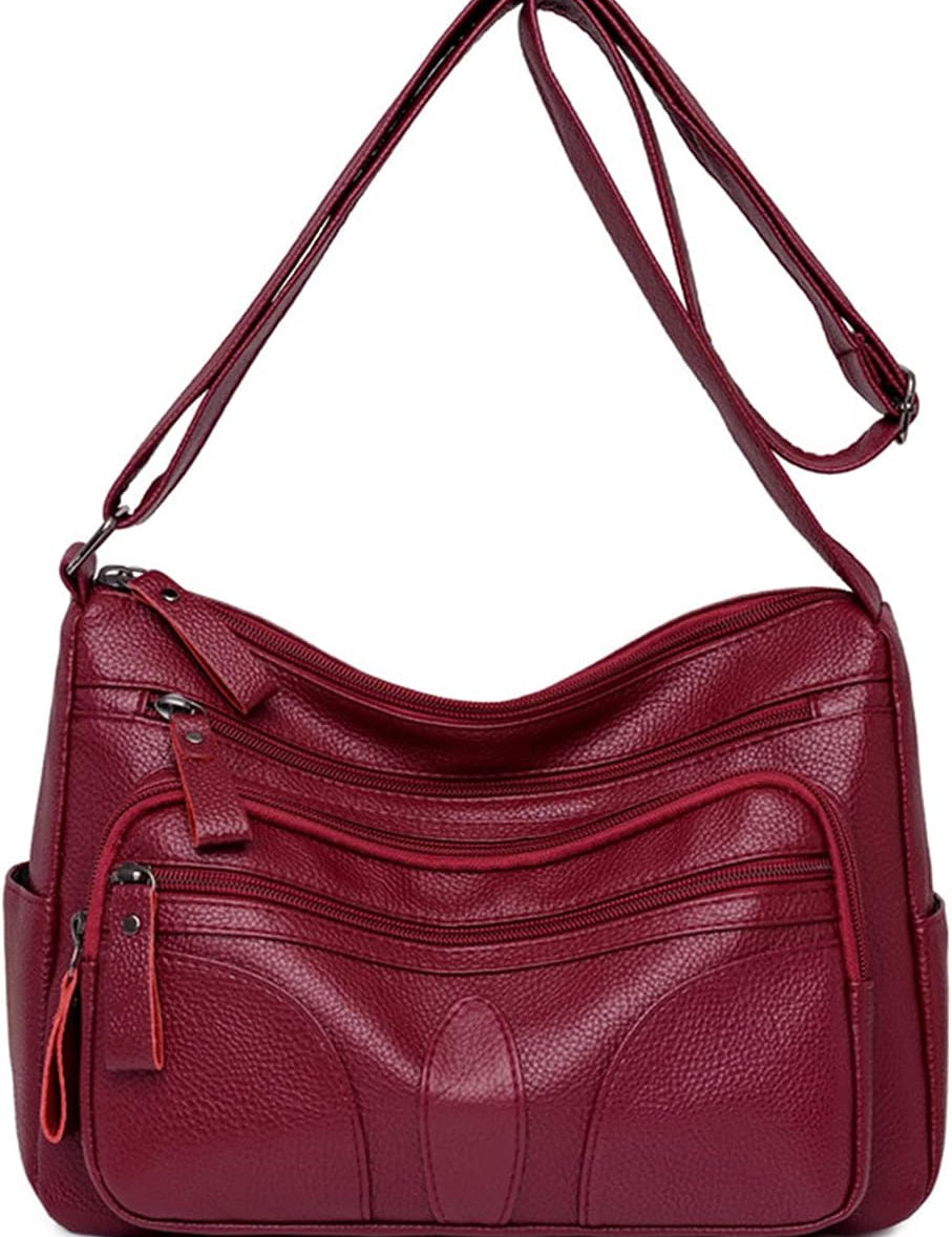 Lana | Waterproof Leather Shoulder Bag