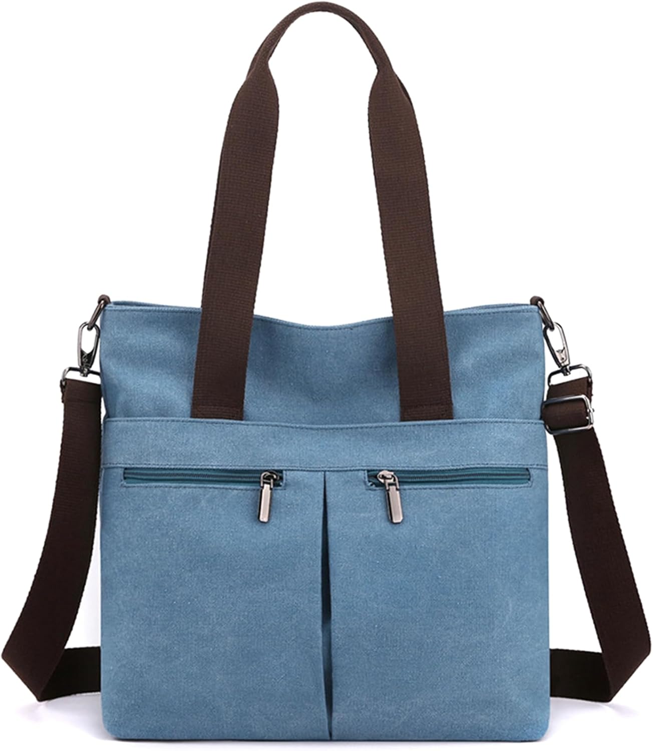 Lena | Canvas Shoulder Bag with Multiple Compartments
