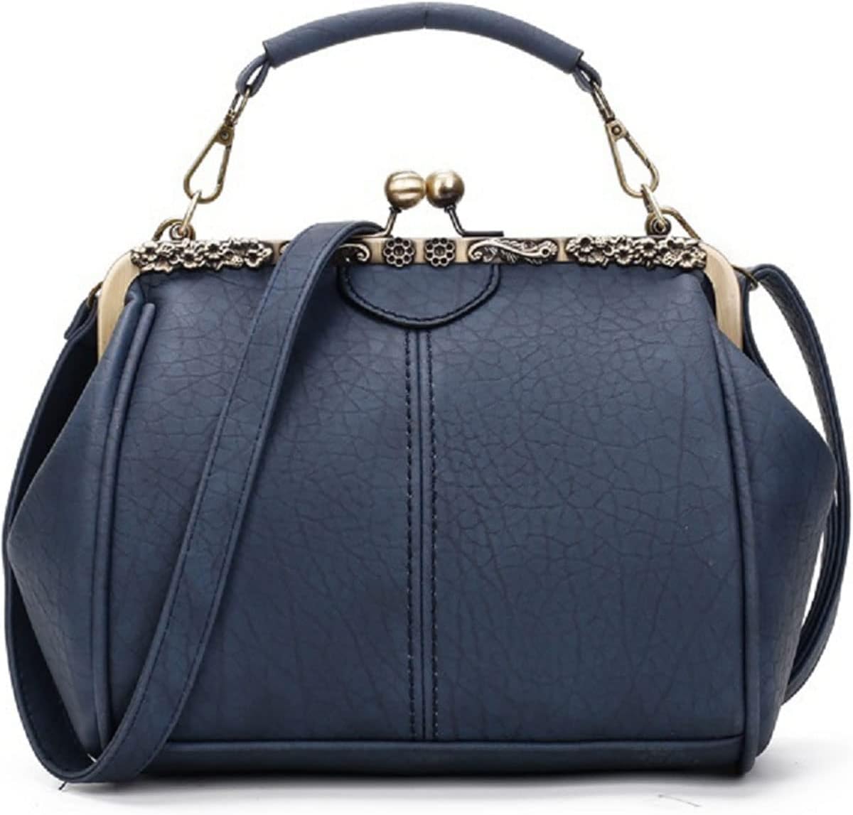 Isla | Vintage Kiss-Lock Crossbody Bag