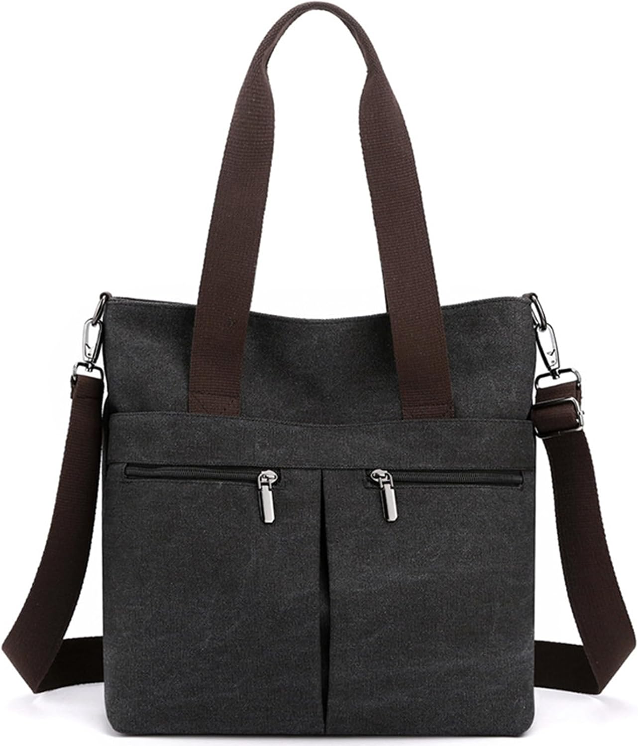 Lena | Canvas Shoulder Bag with Multiple Compartments