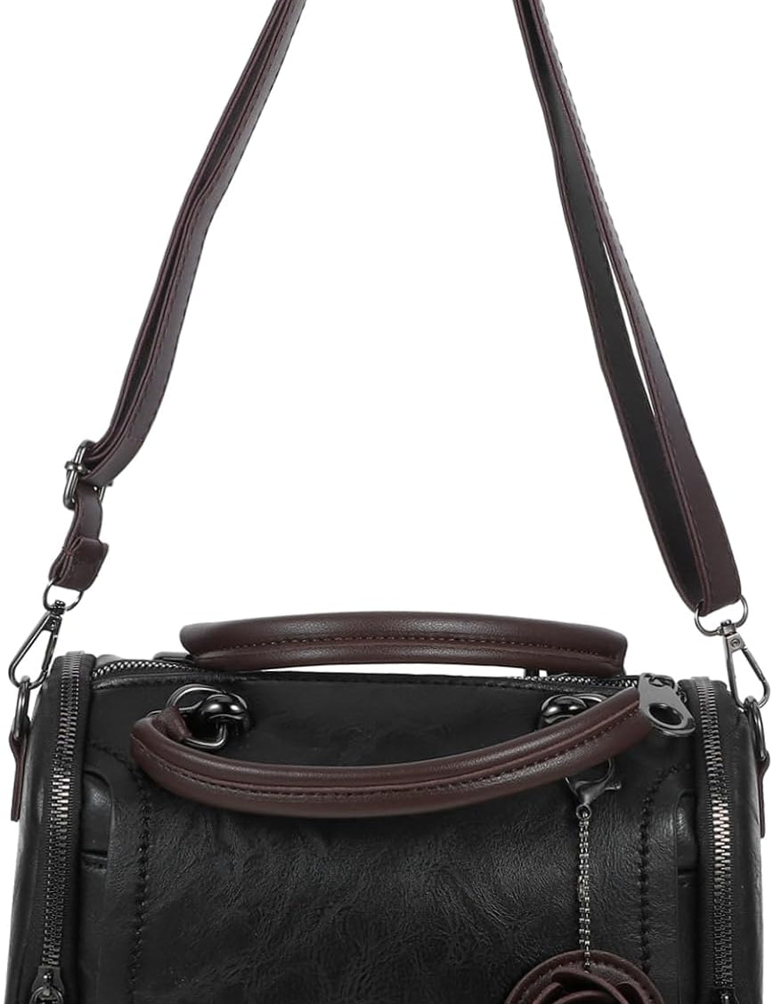 Ella | Versatile Barrel Crossbody Bag