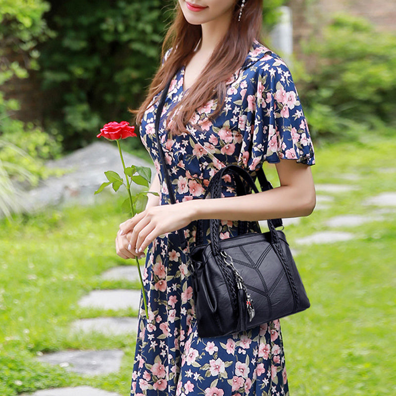 Lila | Versatile Tassel Crossbody Bag