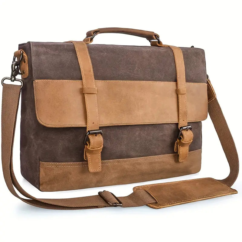 Jack | Vintage Water-Repellent Canvas Shoulder Bag Travel Bag
