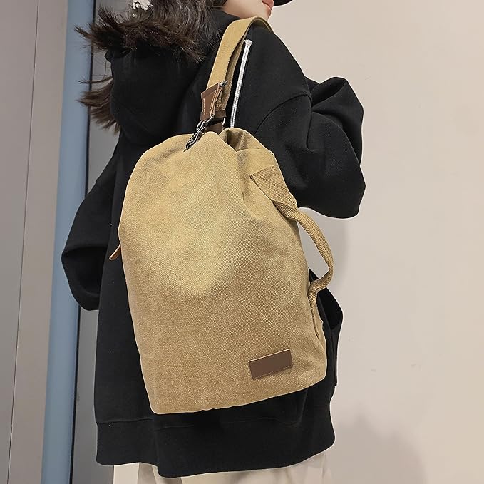 Finn | Large Vintage Canvas Shoulder Bag Travel Bag