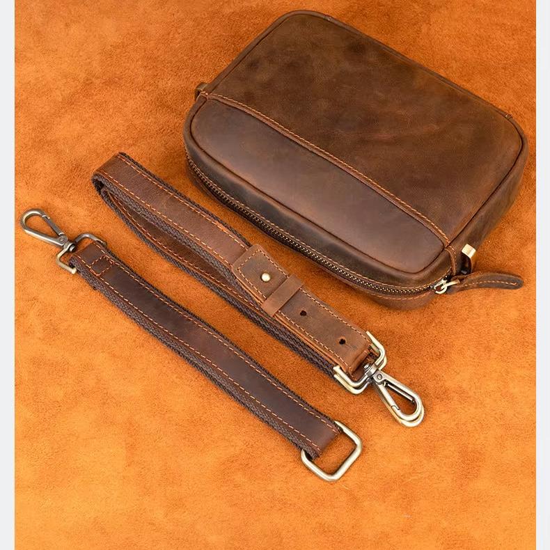 Ethan | Premium Cowhide Leather Crossbody Sling Bag