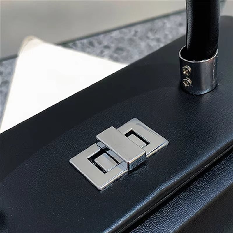 Eva | Vintage Leather Cylinder Crossbody Sling Handbag