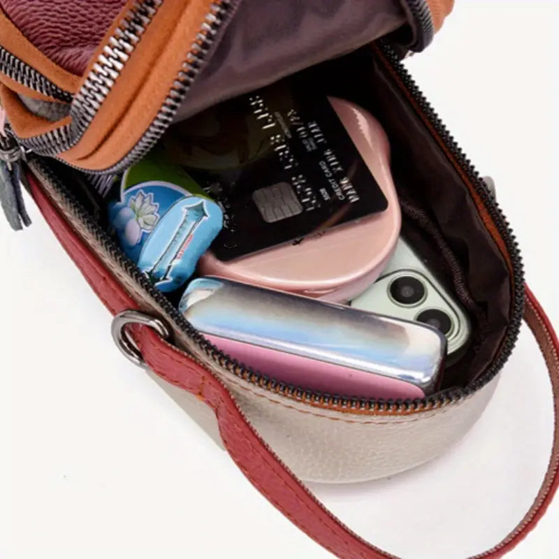 Lea | Stylish Multi-Compartment Crossbody Bag