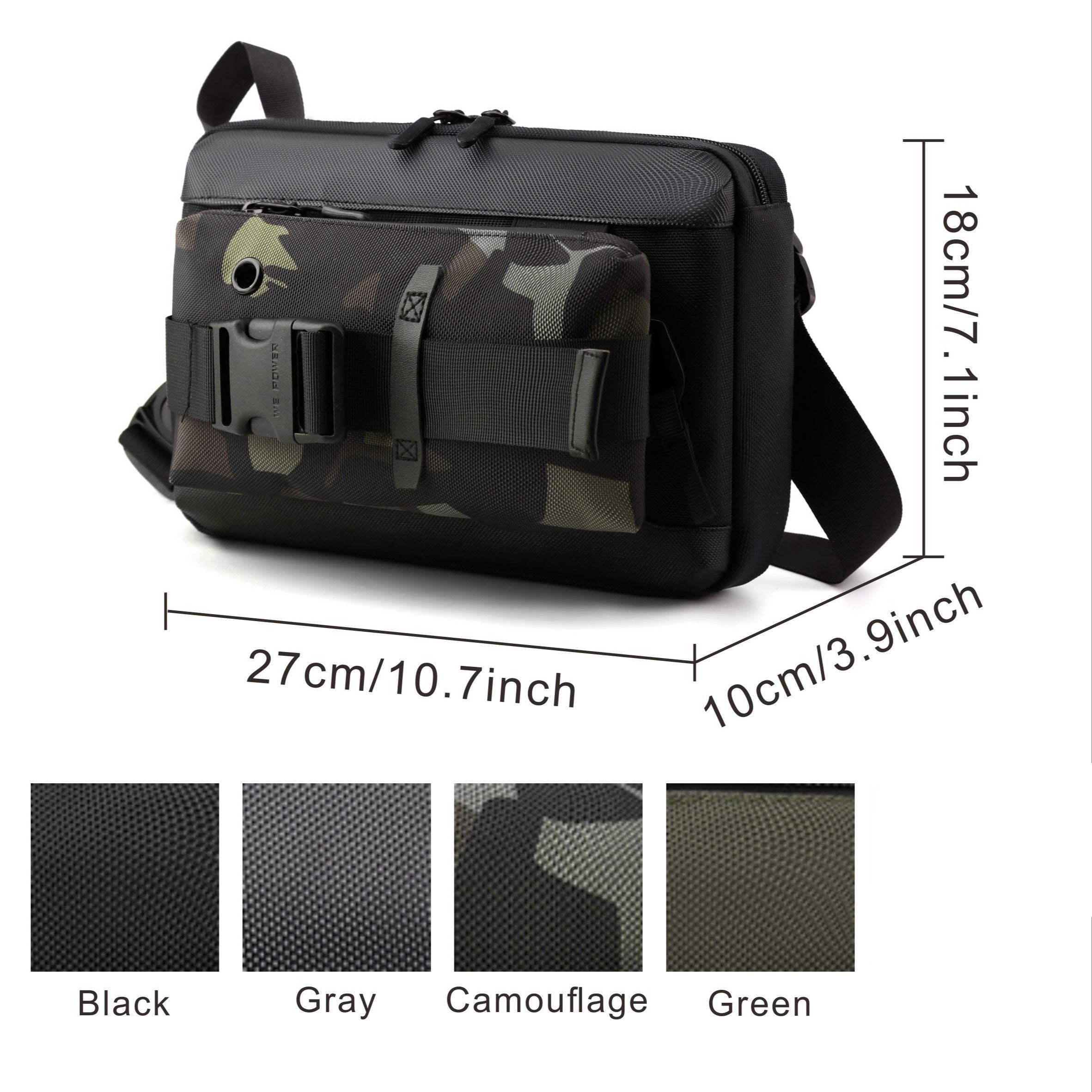 Ethan | Casual Men's Travel Crossbody Sling Bag