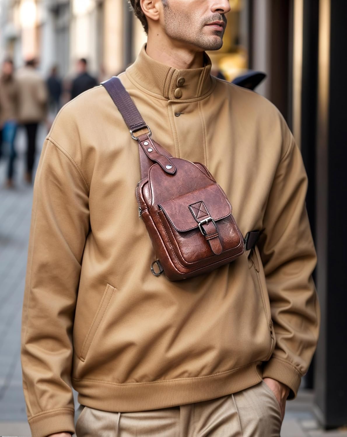 Luca | Compact Travel Crossbody Bag