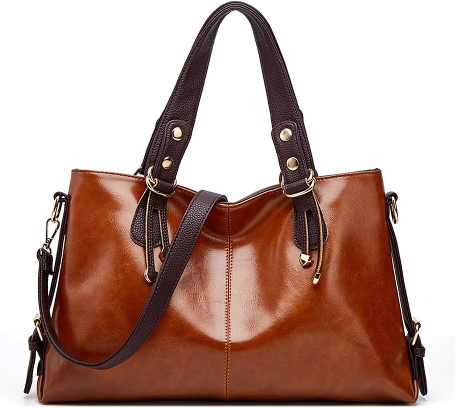 Emma | Anti-Theft Leather Shoulder Bag