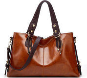 Emma | Anti-Theft Leather Shoulder Bag