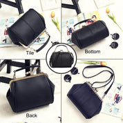 Isla | Vintage Kiss-Lock Crossbody Bag