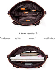 Emma | Anti-Theft Vegan Leather Shoulder Bag
