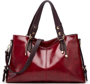Emma | Anti-Theft Leather Shoulder Bag