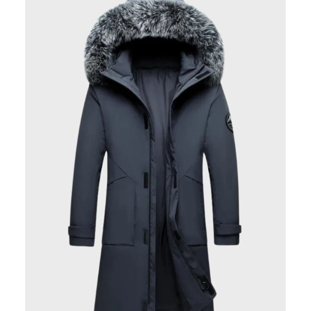 Men Winter hood parka jacket | Warmth-3