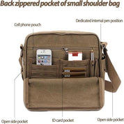 Joris | Men's Canvas Crossbody Travel Shoulder Bag