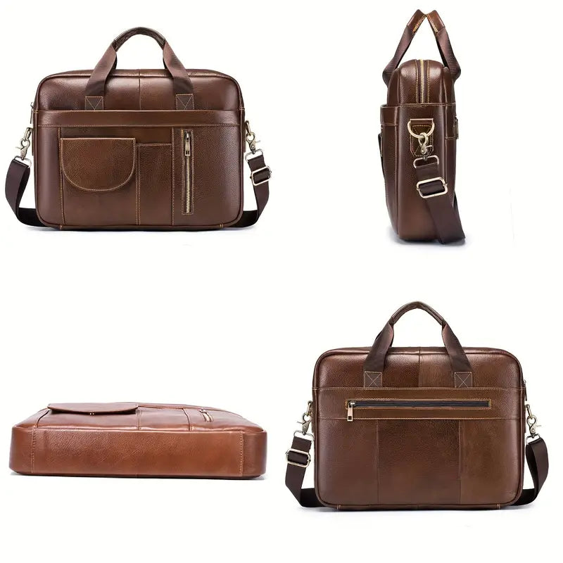 Alexander | Executive Slim Crossbody Messenger Bag with Adjustable Strap