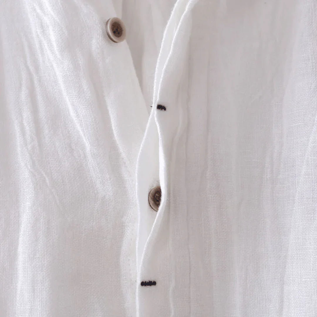 Stylish and Airy Men's Linen Shirt for Ultimate Comfort