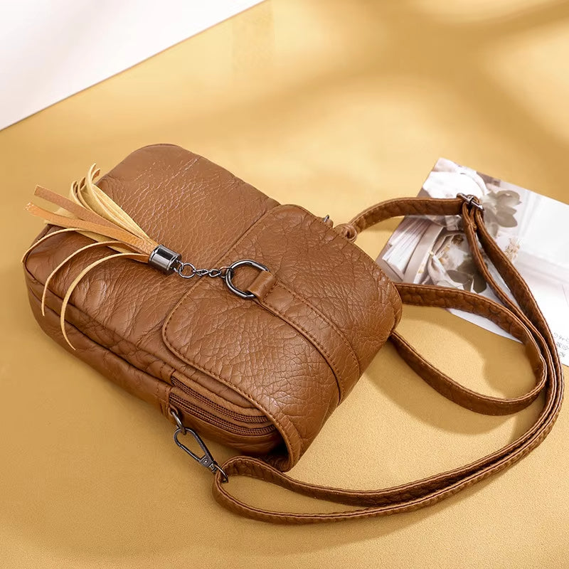 Lena | Vegan Small Leather Bag