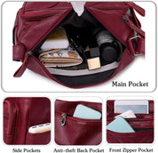 Lana | Waterproof Leather Shoulder Bag