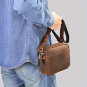 Ethan | Premium Cowhide Leather Crossbody Sling Bag