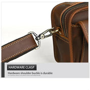 Lucas | Retro Leather Small Crossbody Messenger Bag