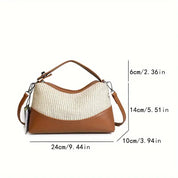 Maya | Women's Casual Straw Cord Crossbody Bag
