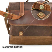 Jack | Vintage Water-Repellent Canvas Shoulder Bag Travel Bag