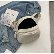 Eva | Simple Corduroy Shoulder Bag