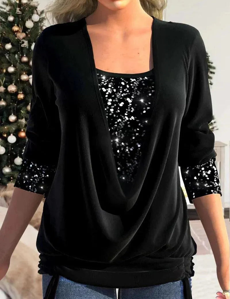 Sophia | Formal Shimmering Blouse